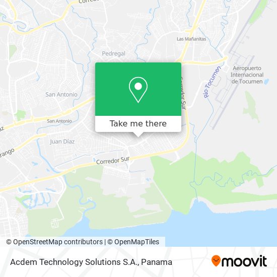 Acdem Technology Solutions S.A. map