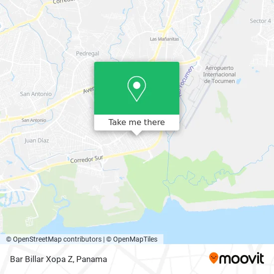 Mapa de Bar Billar Xopa Z