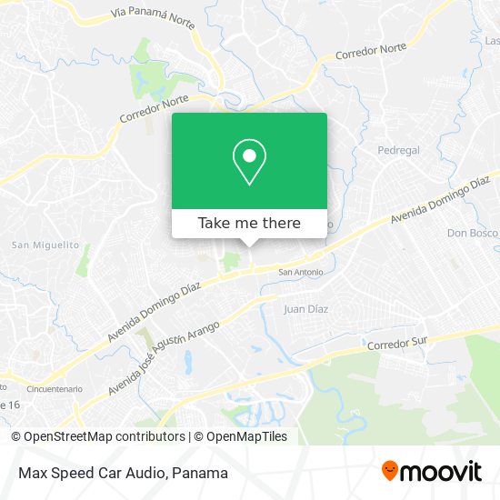 Max Speed Car Audio map