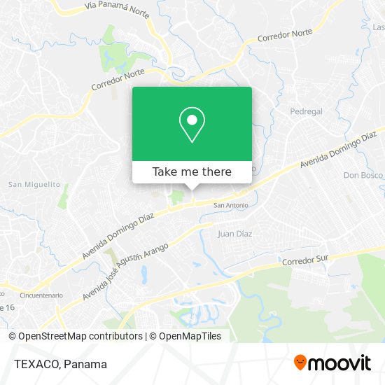 TEXACO map