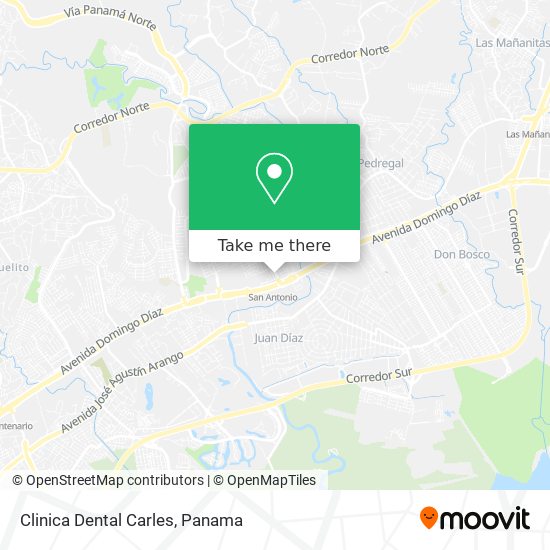 Clinica Dental Carles map