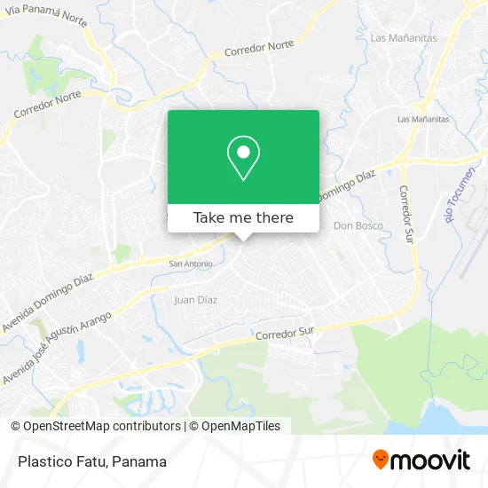 Plastico Fatu map
