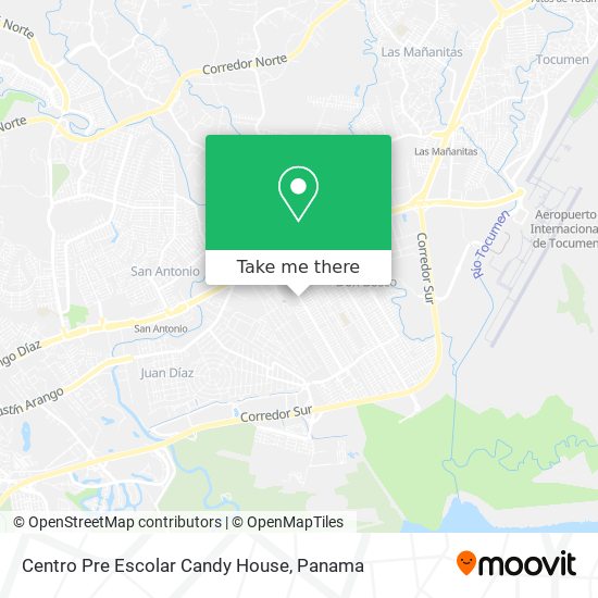Centro Pre Escolar Candy House map