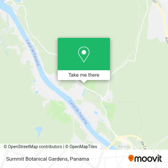 Mapa de Summit Botanical Gardens