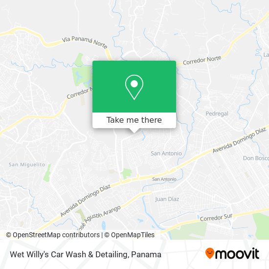 Wet Willy's Car Wash & Detailing map
