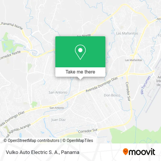Mapa de Vulko Auto Electric S. A.