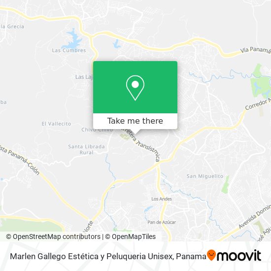 Marlen Gallego Estética y Peluqueria Unisex map