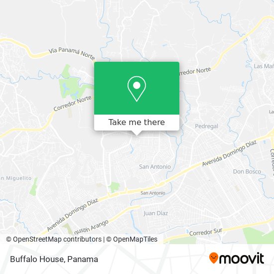 Mapa de Buffalo House