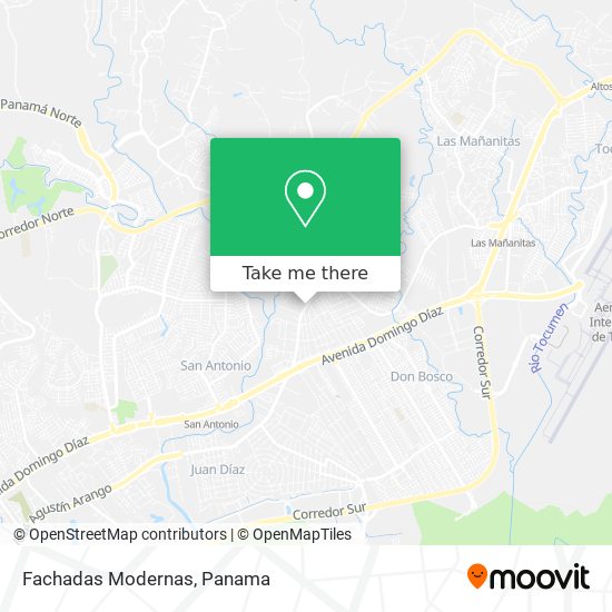 Mapa de Fachadas Modernas