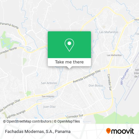 Fachadas Modernas, S.A. map