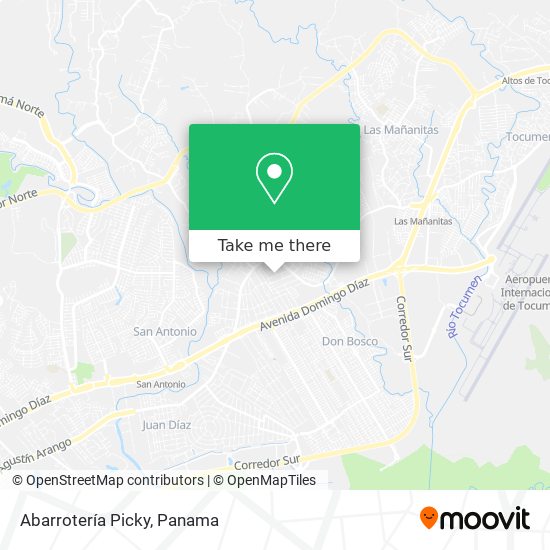 Mapa de Abarrotería Picky