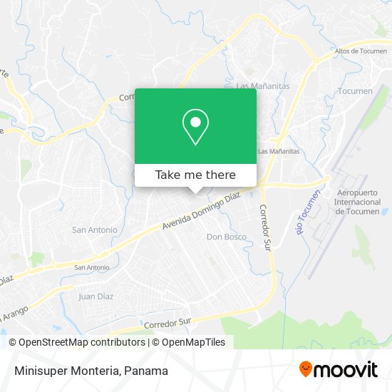 Minisuper Monteria map