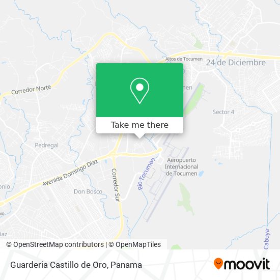 Guarderia Castillo de Oro map