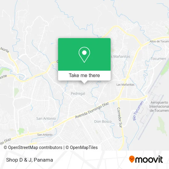 Mapa de Shop D & J