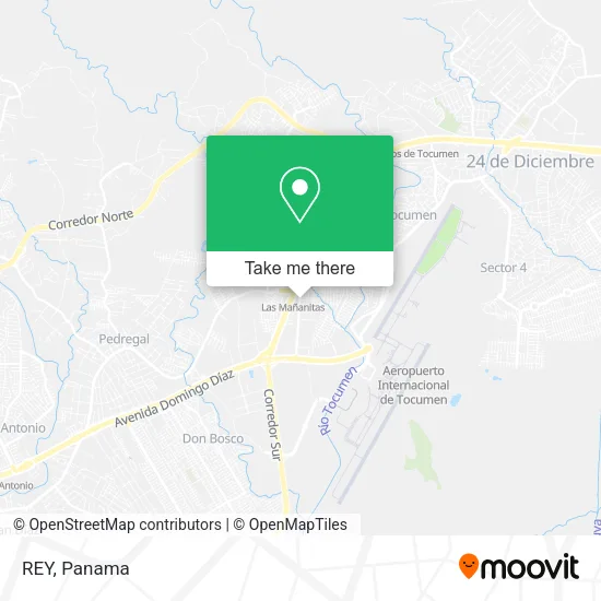 Mapa de REY