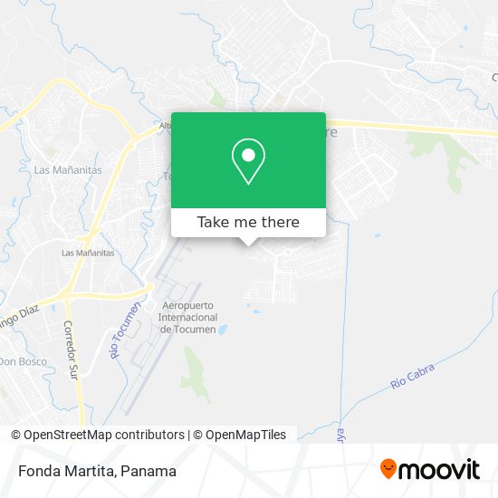 Fonda Martita map