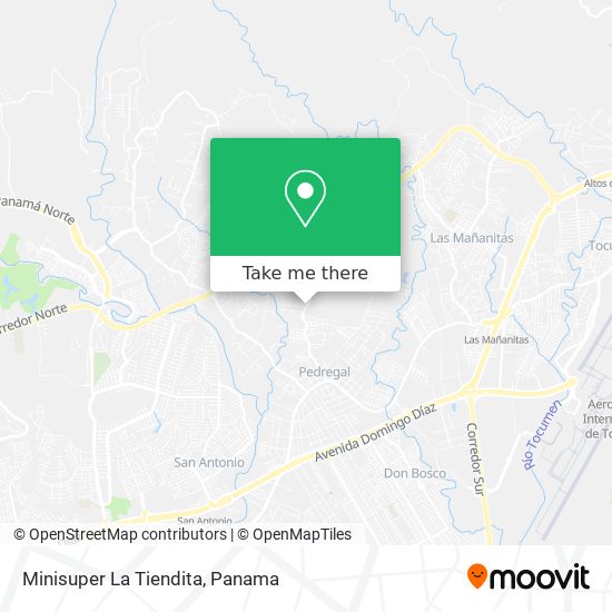 Minisuper La Tiendita map