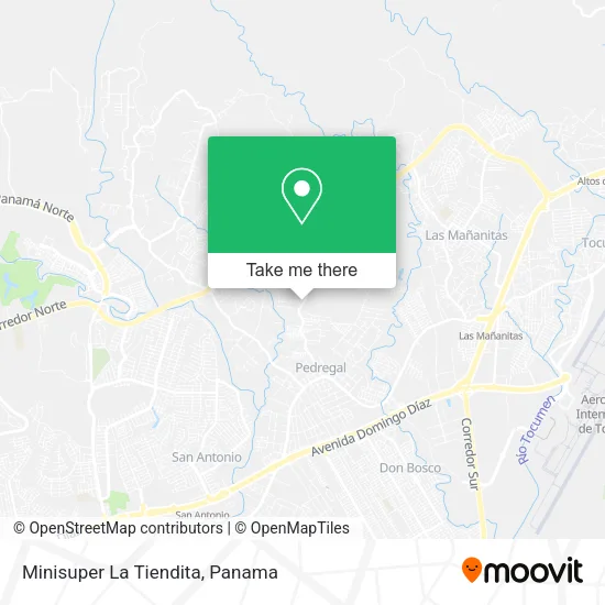 Mapa de Minisuper La Tiendita