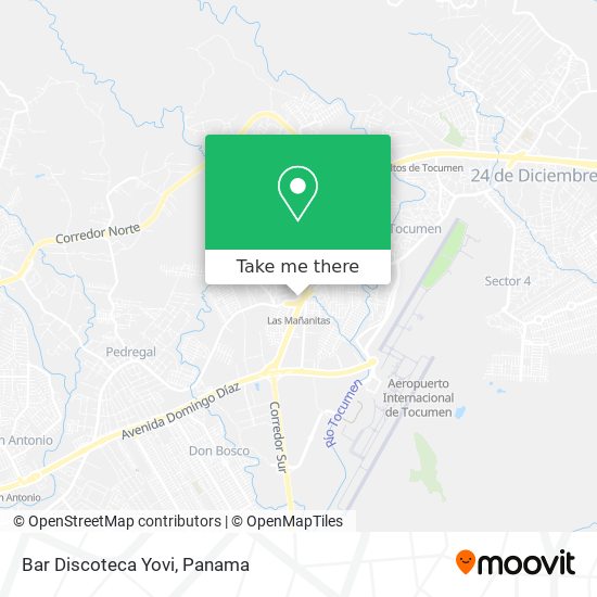Bar Discoteca Yovi map