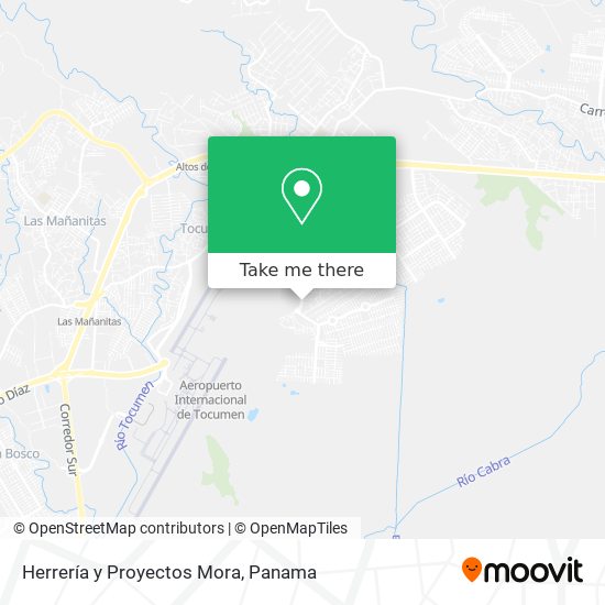 Herrería y Proyectos Mora map