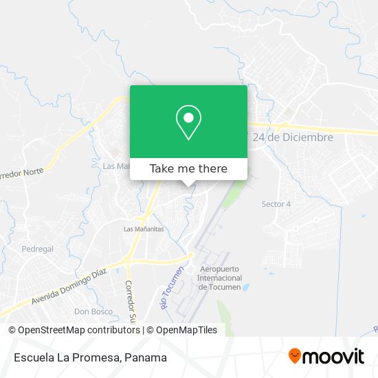 Escuela La Promesa map