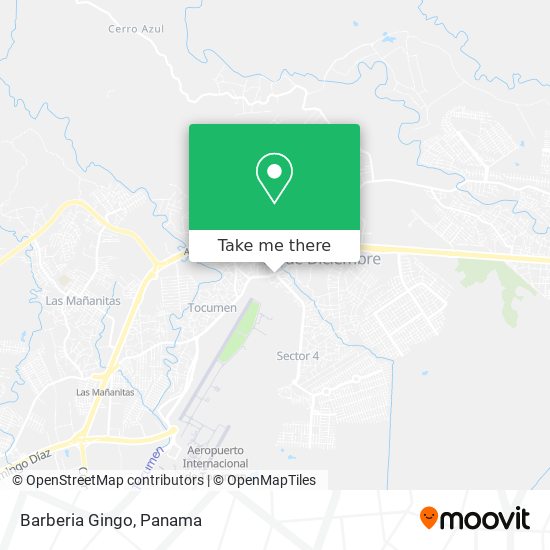 Barberia Gingo map