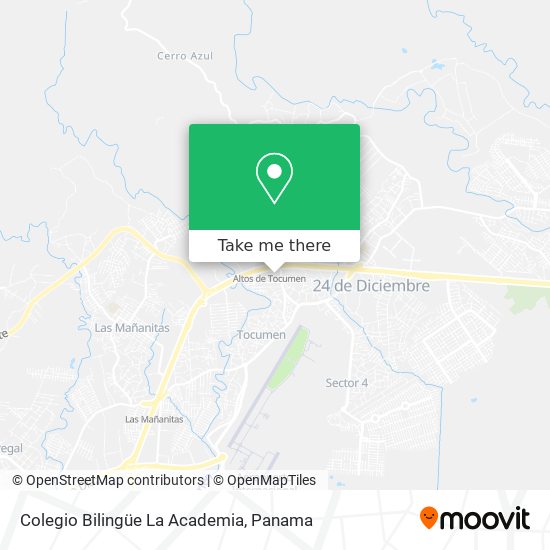 Colegio Bilingüe La Academia map