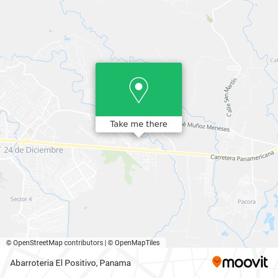 Abarroteria El Positivo map