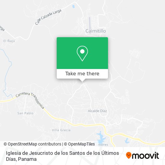 Iglesia de Jesucristo de los Santos de los Últimos Días map