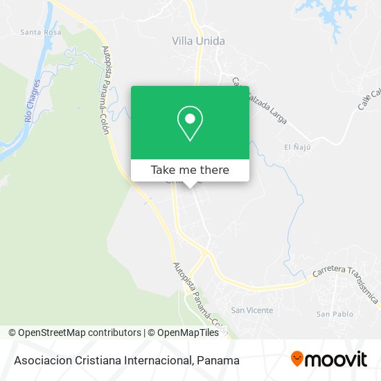 Asociacion Cristiana Internacional map