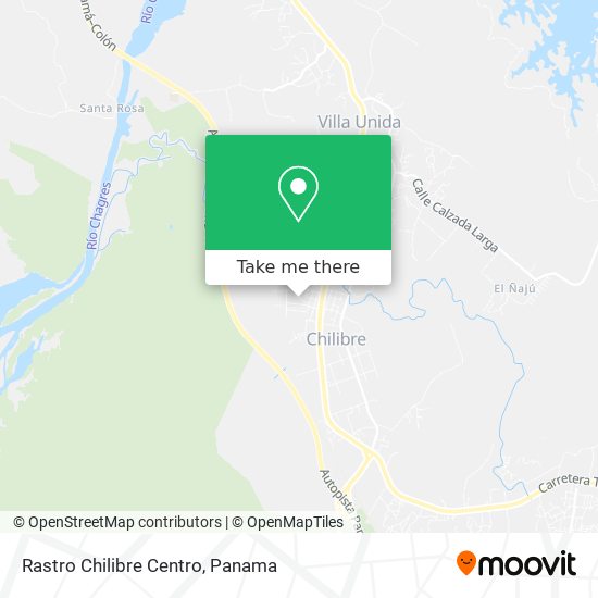 Rastro Chilibre Centro map