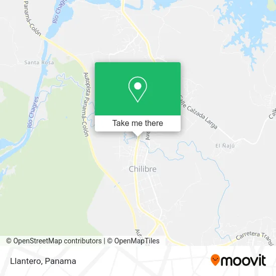 Mapa de Llantero