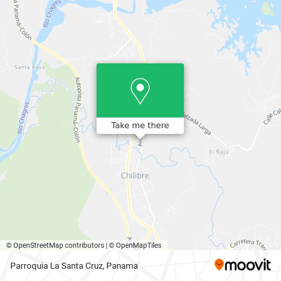Parroquia La Santa Cruz map