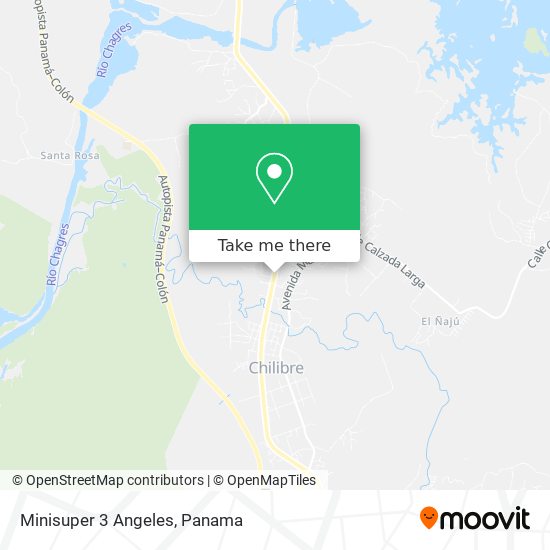 Mapa de Minisuper 3 Angeles