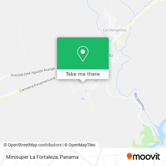 Minisuper La Fortaleza map