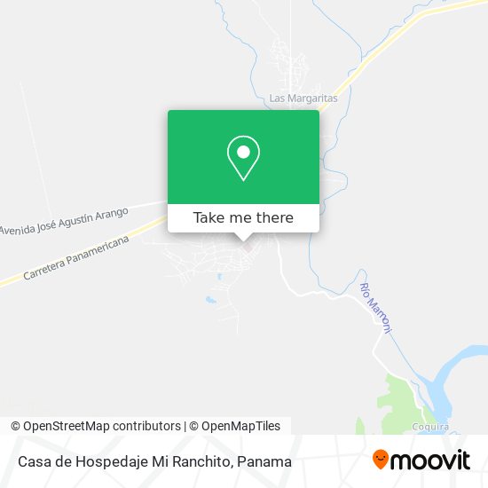 Mapa de Casa de Hospedaje Mi Ranchito
