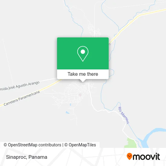 Mapa de Sinaproc