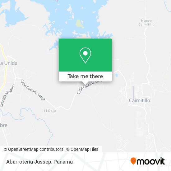 Abarrotería Jussep map