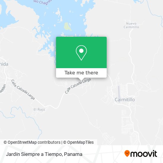 Mapa de Jardín Siempre a Tiempo