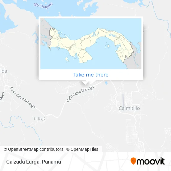Calzada Larga map