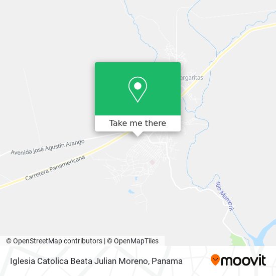 Iglesia Catolica Beata Julian Moreno map