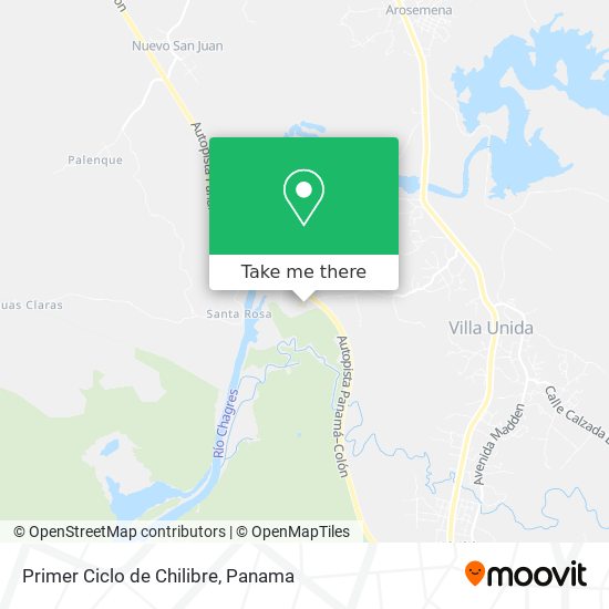 Primer Ciclo de Chilibre map