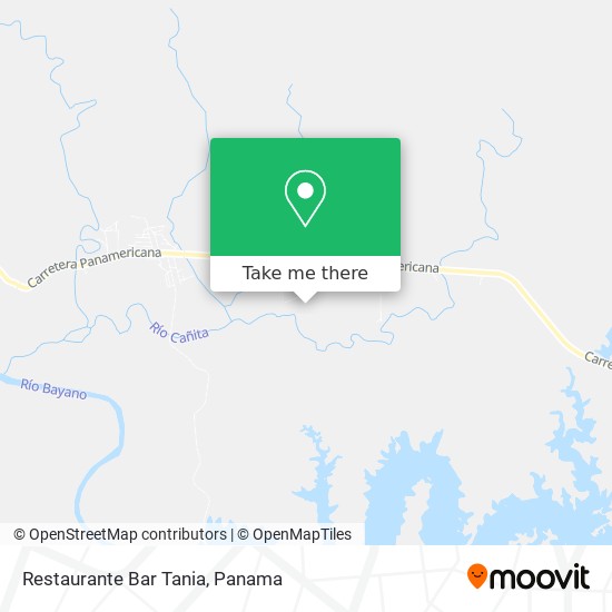 Restaurante Bar Tania map