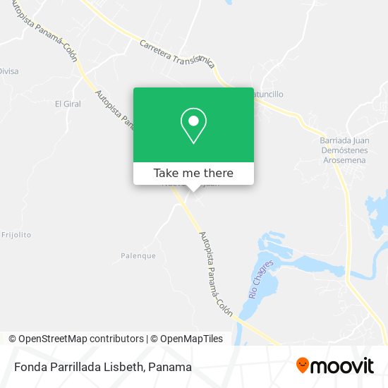 Fonda Parrillada Lisbeth map