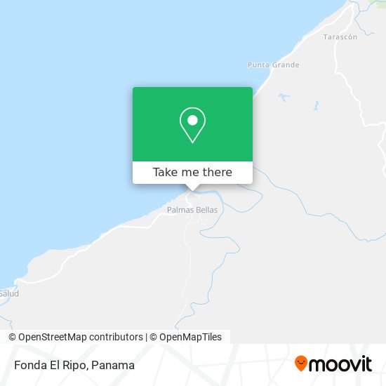 Fonda El Ripo map