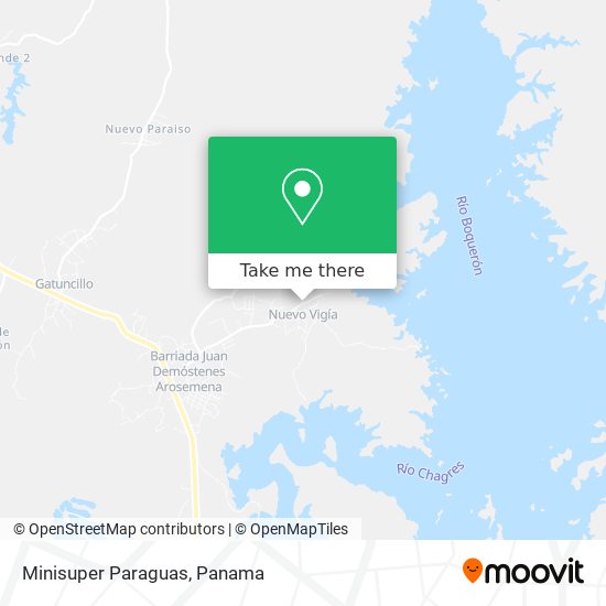 Minisuper Paraguas map