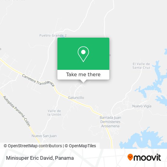 Minisuper Eric David map