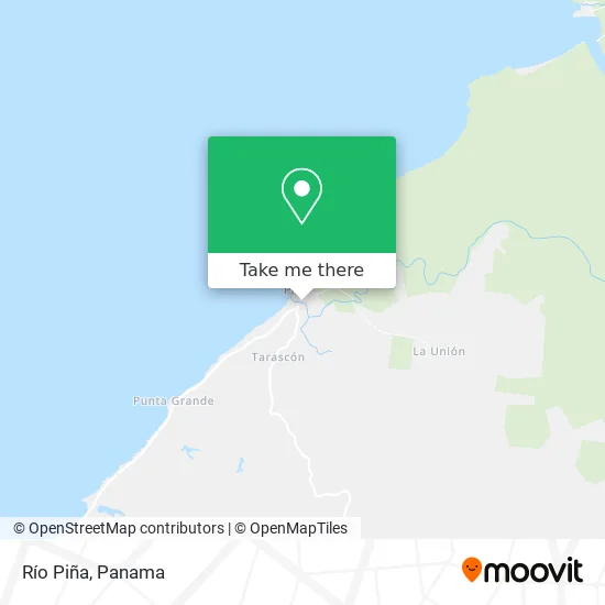 Mapa de Río Piña