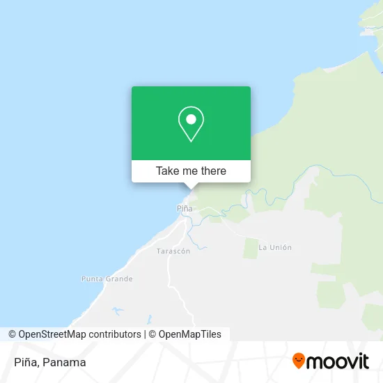 Mapa de Piña