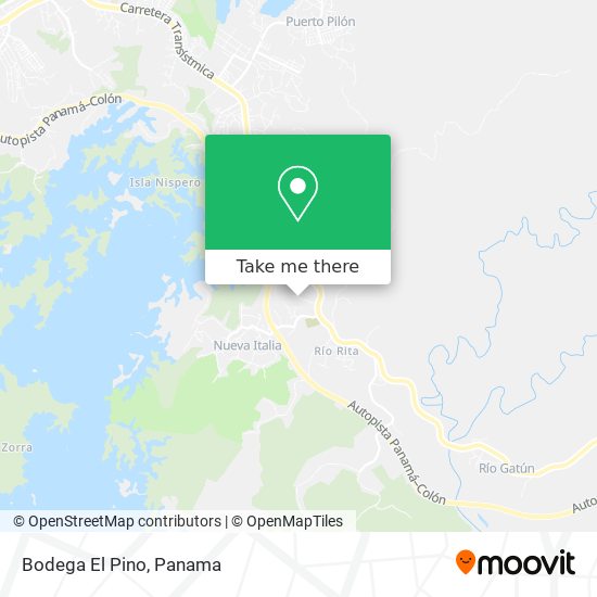 Bodega El Pino map